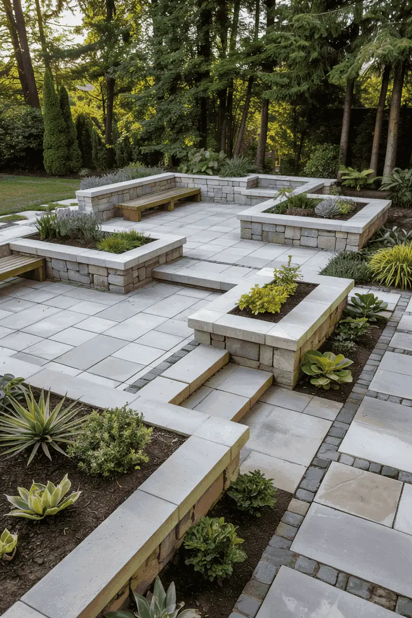15 Patio Garden Layout Ideas
