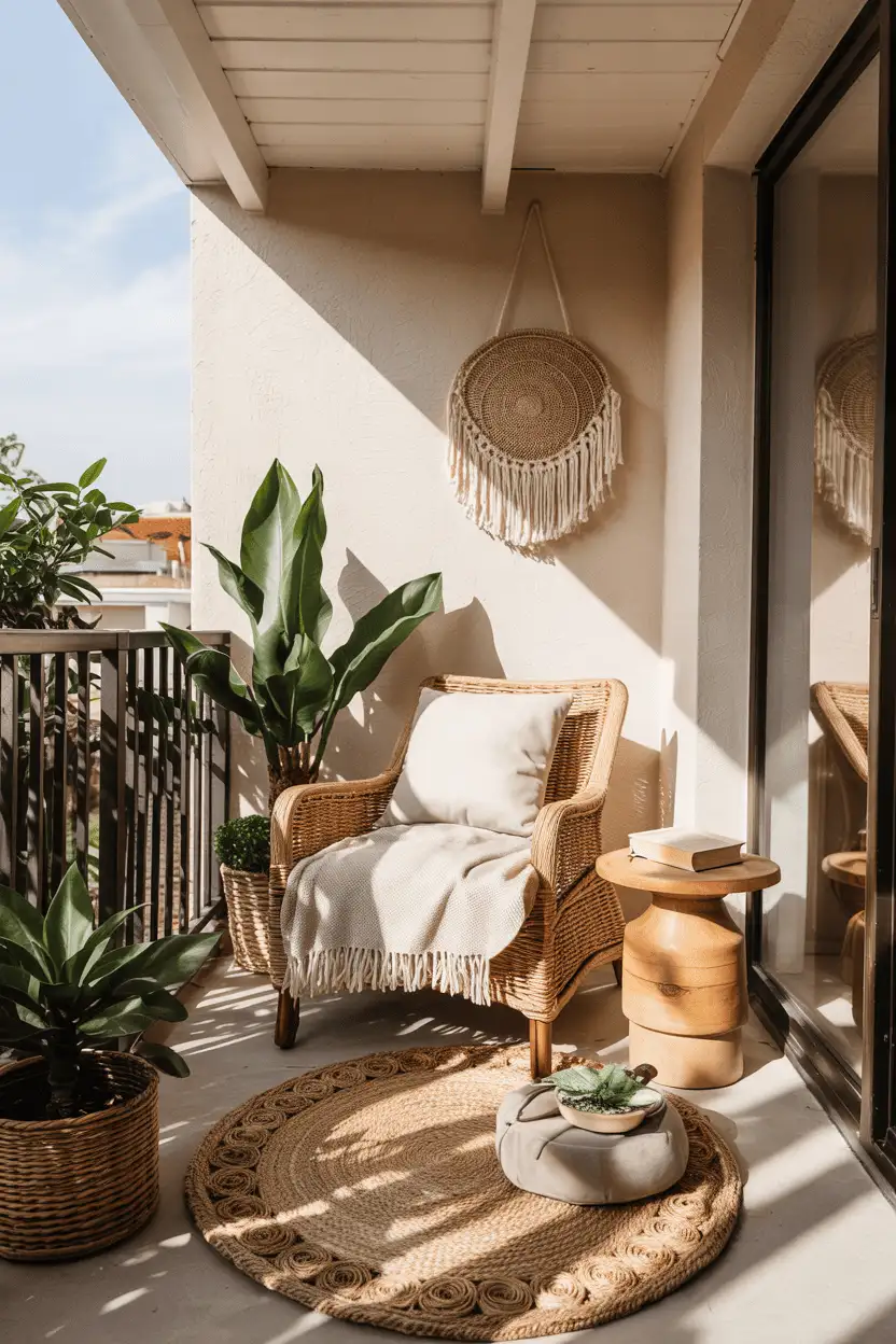 Balcony Decor Ideas Tiny Reading Spot