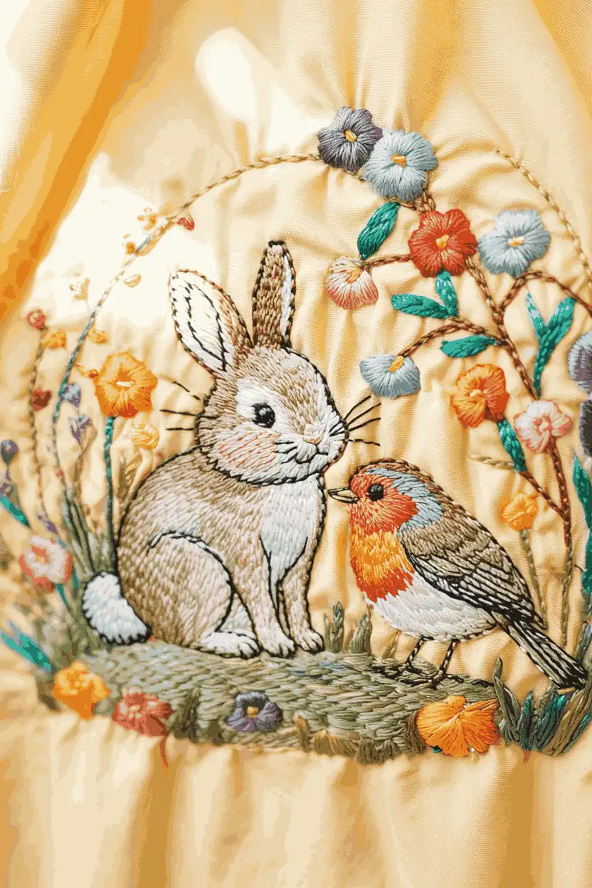25 Easy Embroidery Designing Ideas 3 Cute Animal Embroidery Patterns