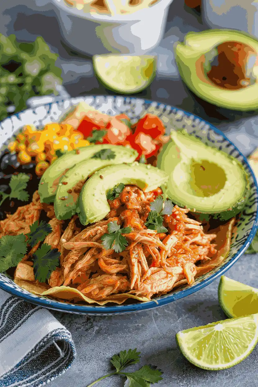 Dinner Recipes Ideas Chicken Taco Bowls