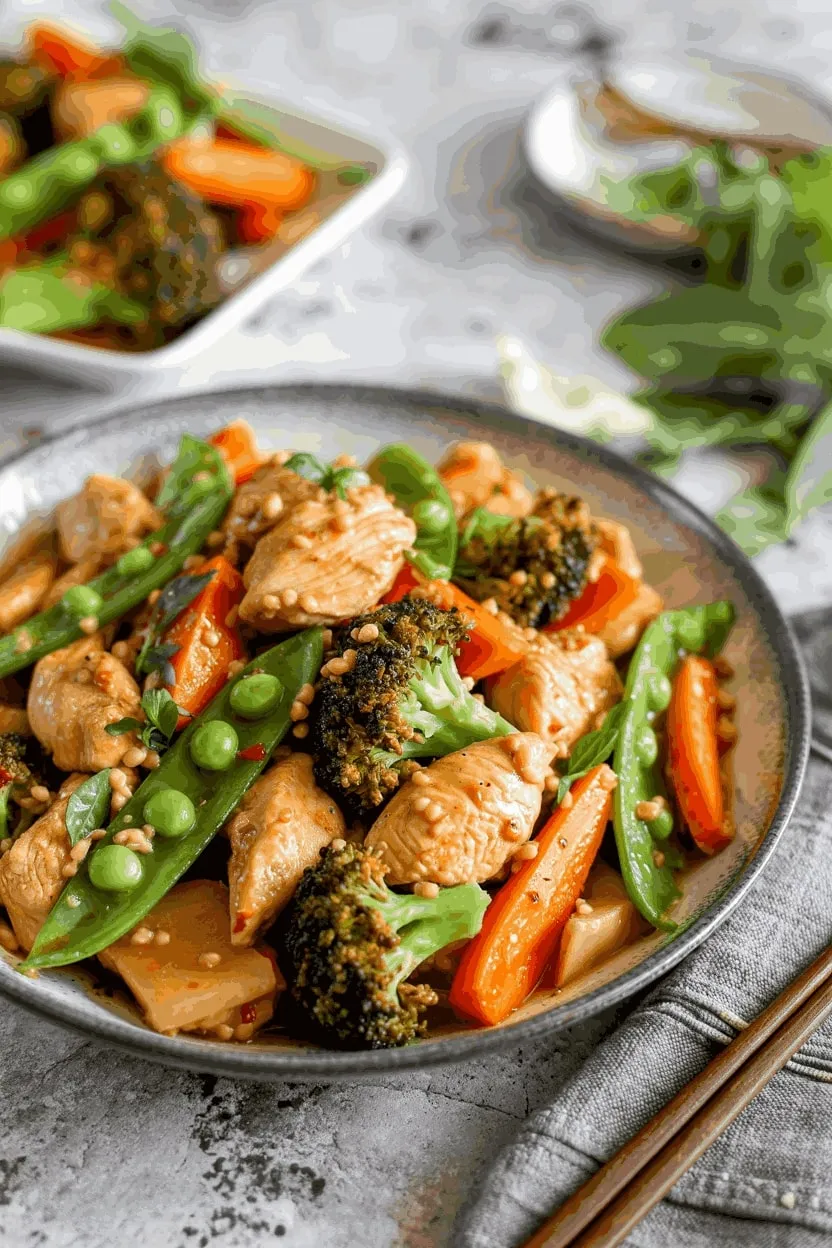 15 Quick and Healthy Lunch Ideas 12 Healthy Lunch Ideas Chicken and Veggie Stir-Fry