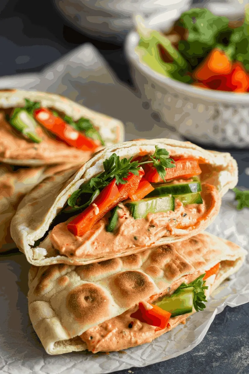 15 Quick and Healthy Lunch Ideas 10 Healthy Lunch Ideas Hummus and Veggie Pita Pocket