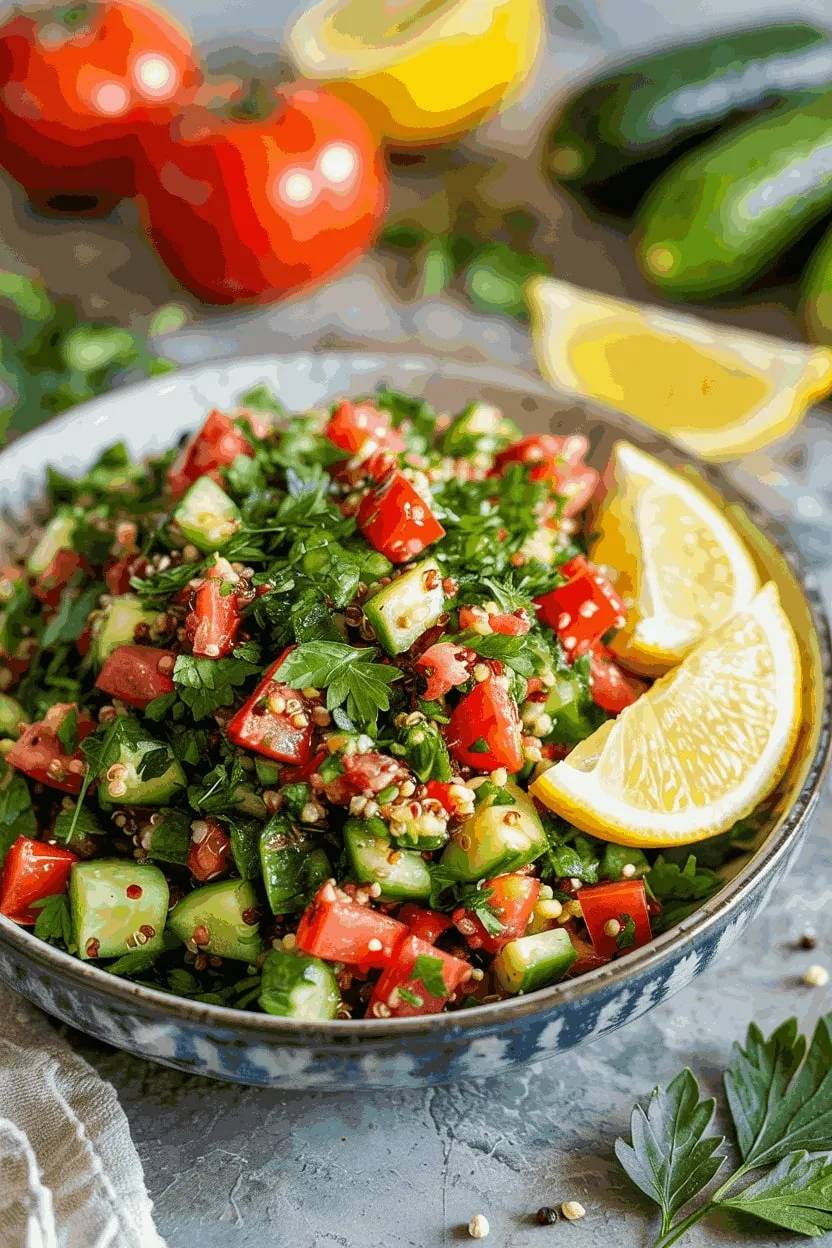 15 Quick and Healthy Lunch Ideas 11 Healthy Lunch Ideas Quinoa Tabbouleh Salad
