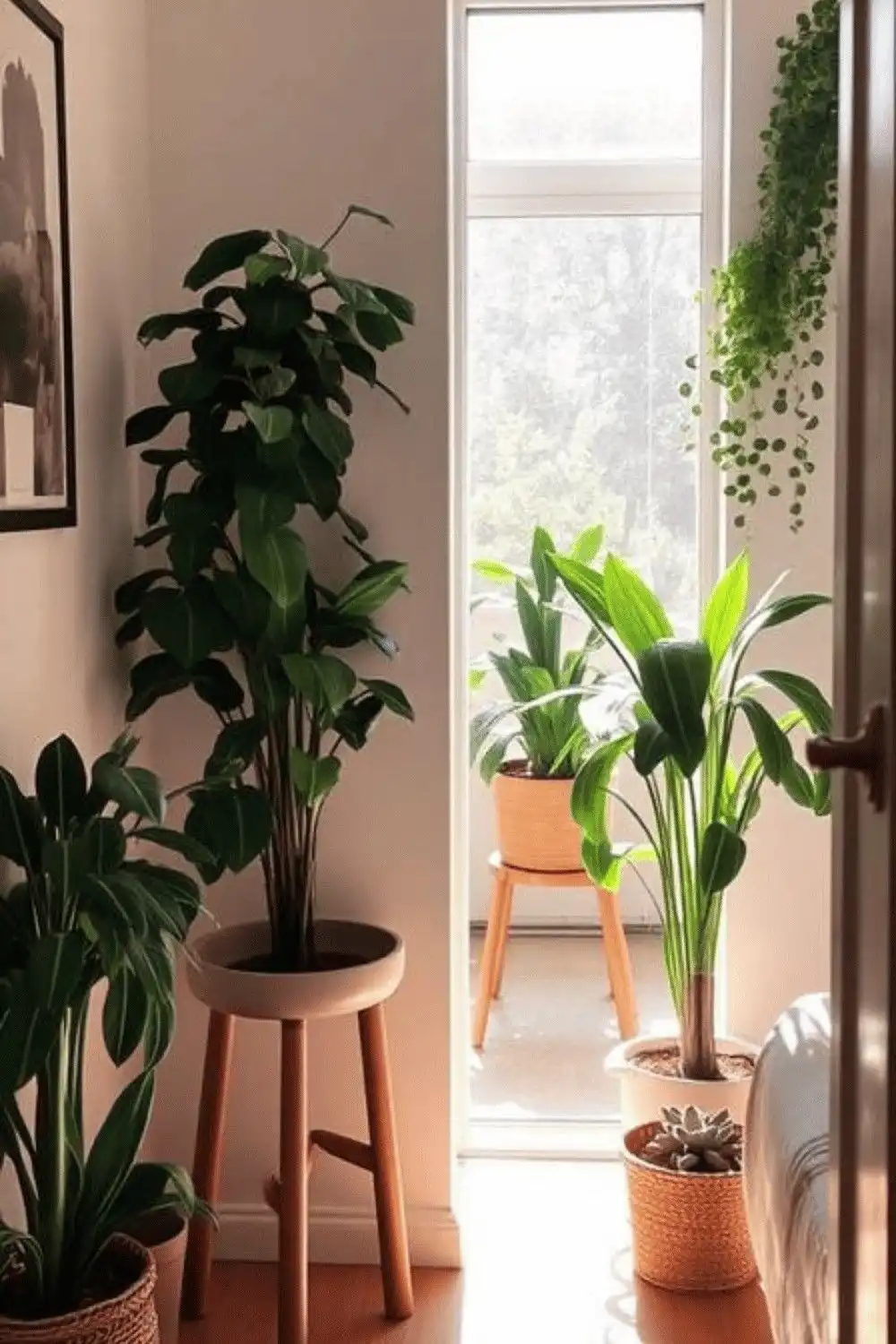 25 Cozy Apartment Decor Ideas 12 Incorporate Indoor Plants for Freshness and Life