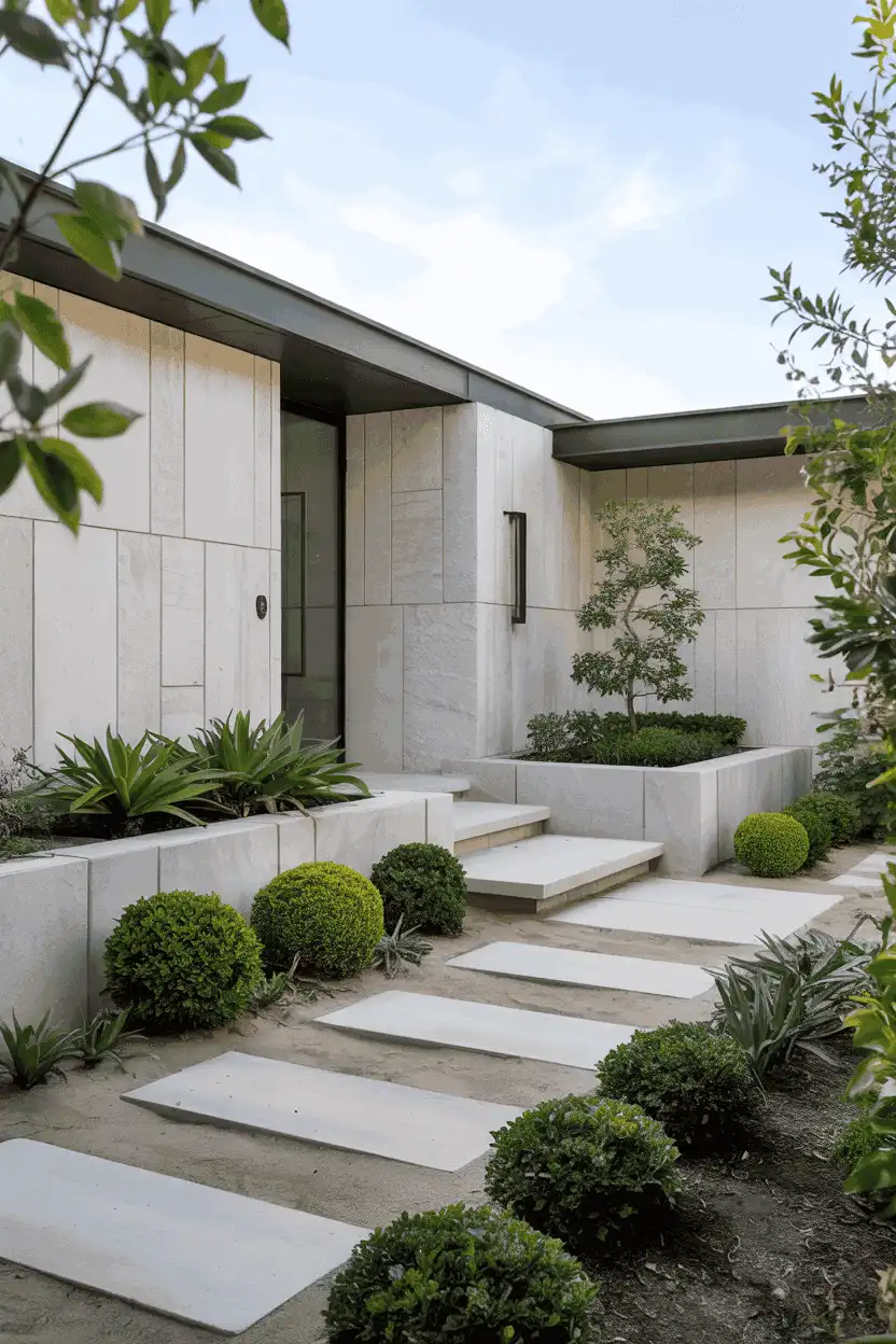 16 Minimalist Landscaping Ideas 15 Minimalist Landscaping Ideas Front Garden Designs