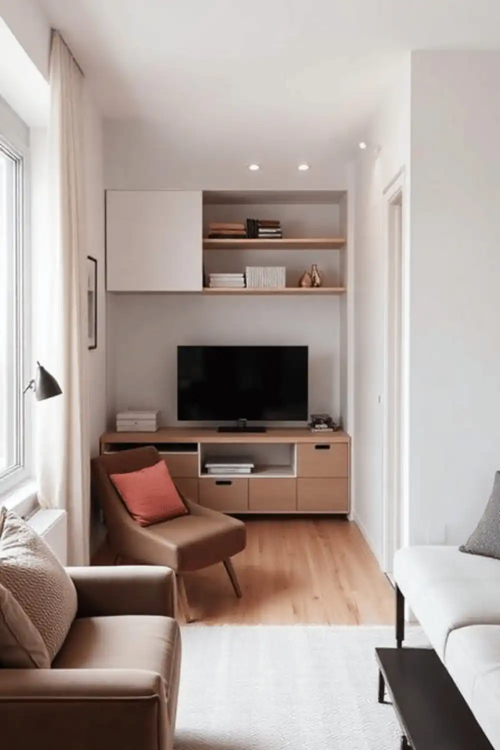 25 Cozy Apartment Decor Ideas 13 Opt for Multi-Functional Furniture to Maximize Use