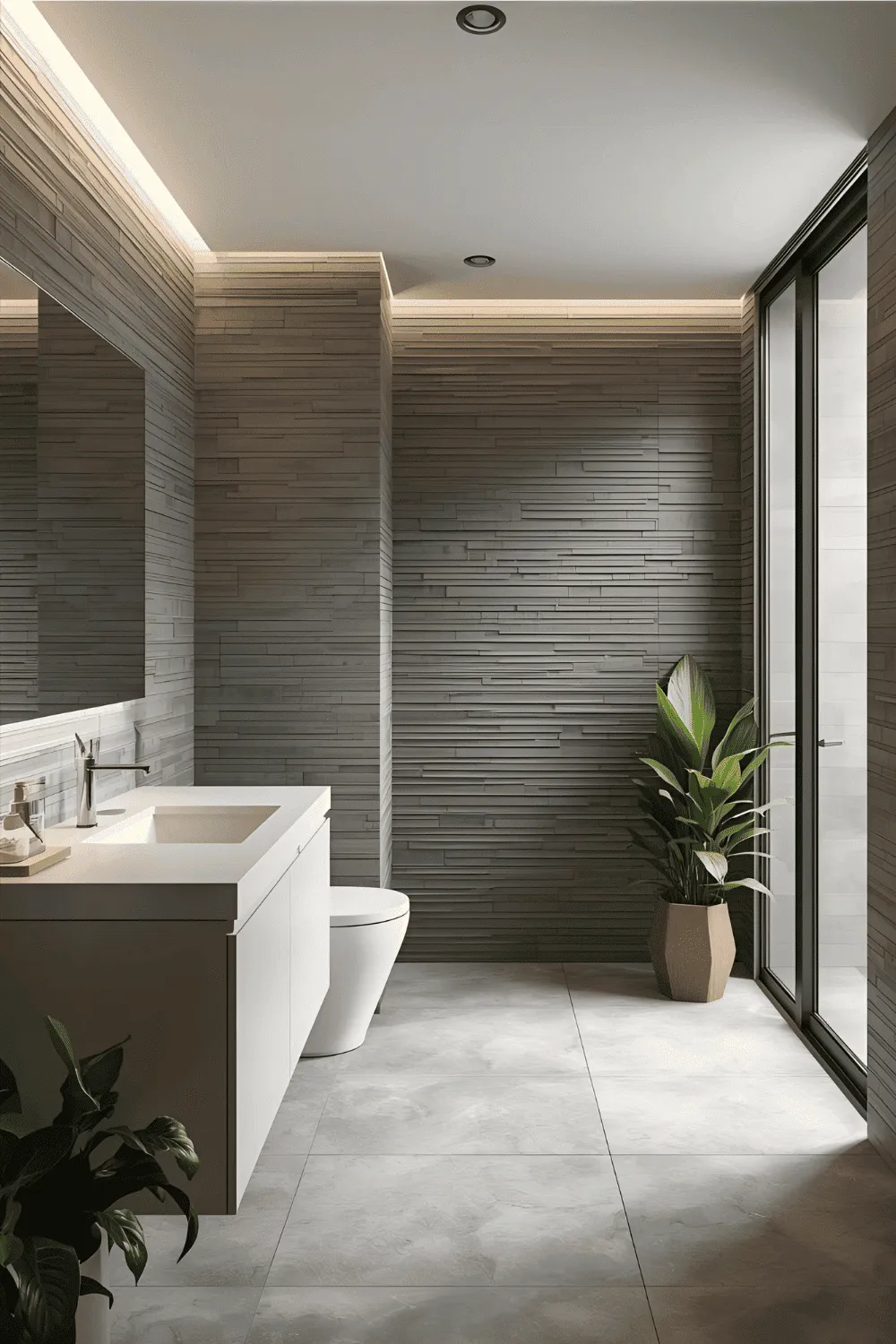 20 Modern Bathroom Ideas 7 Peel and Stick Wall Panels for a Fast Upgrade