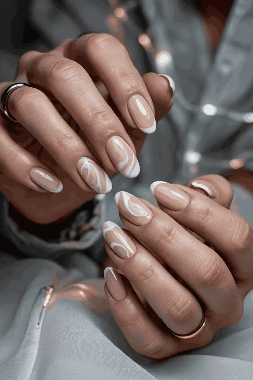 Simple Patterned Nails 25 Simple Nail Design Ideas