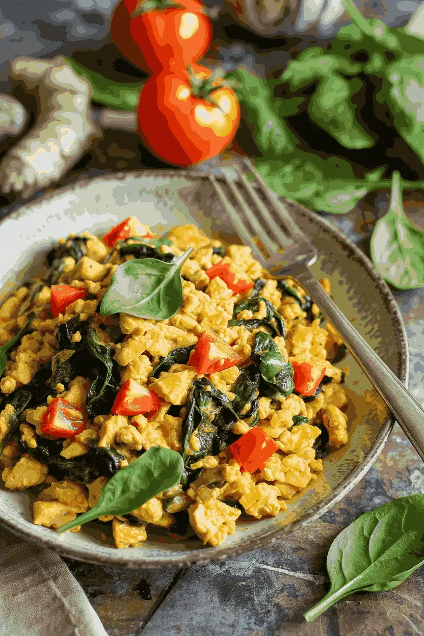 15 Healthy Breakfast Ideas 9 Tofu Scramble with Spinach