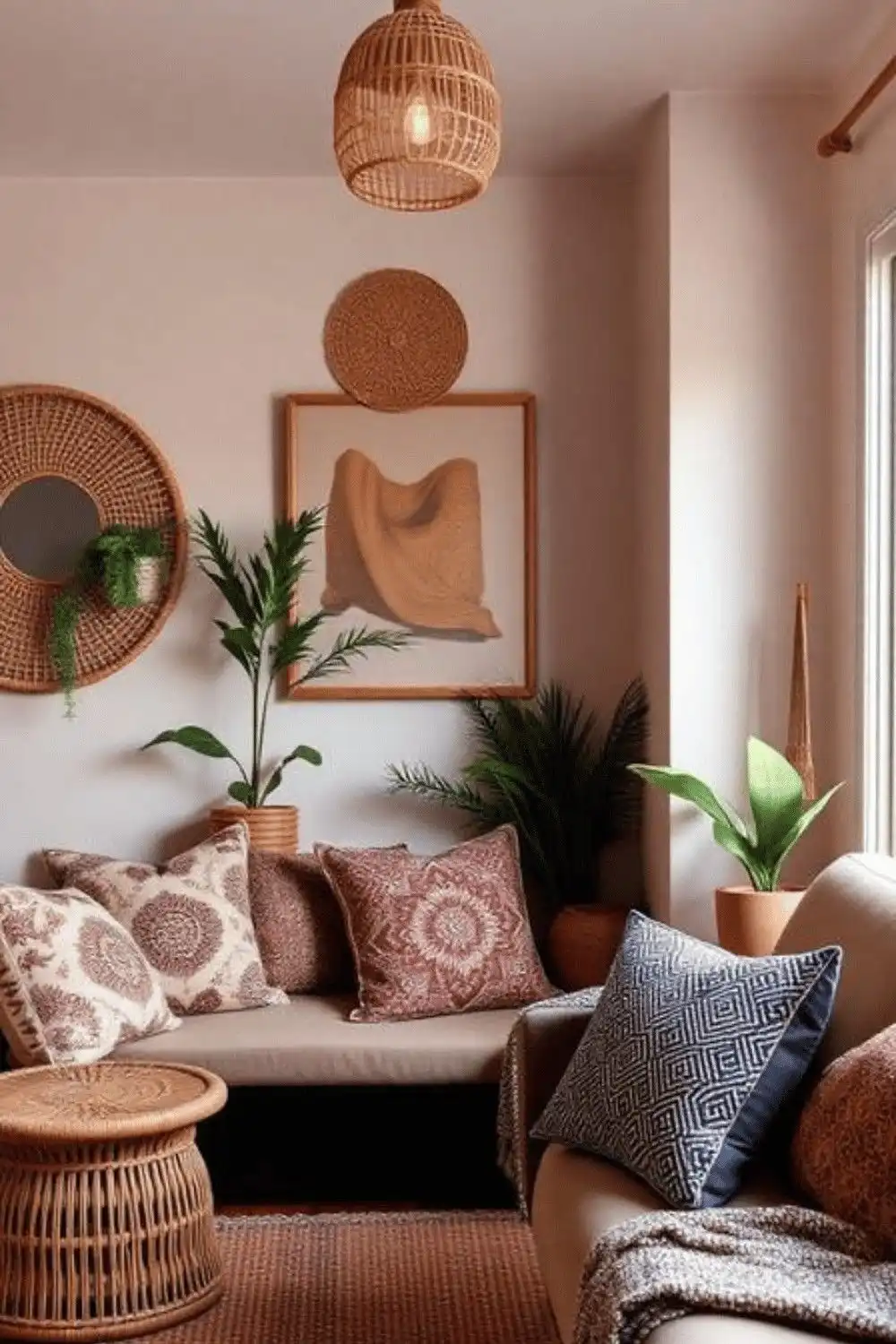 25 Cozy Apartment Decor Ideas 15 Use Nesting Tables for Versatile Surface Options