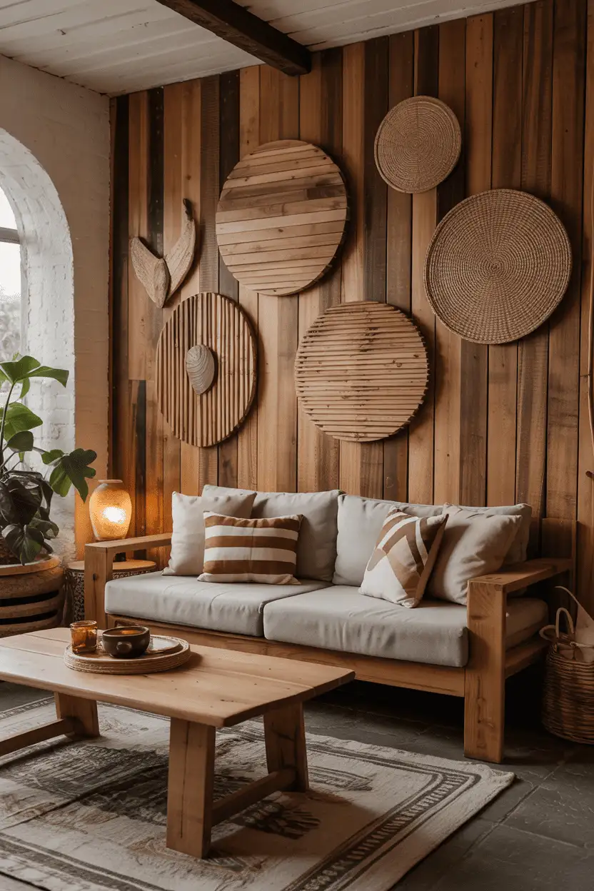 20 DIY Wall Art Ideas 2 Wood Wall Decor
