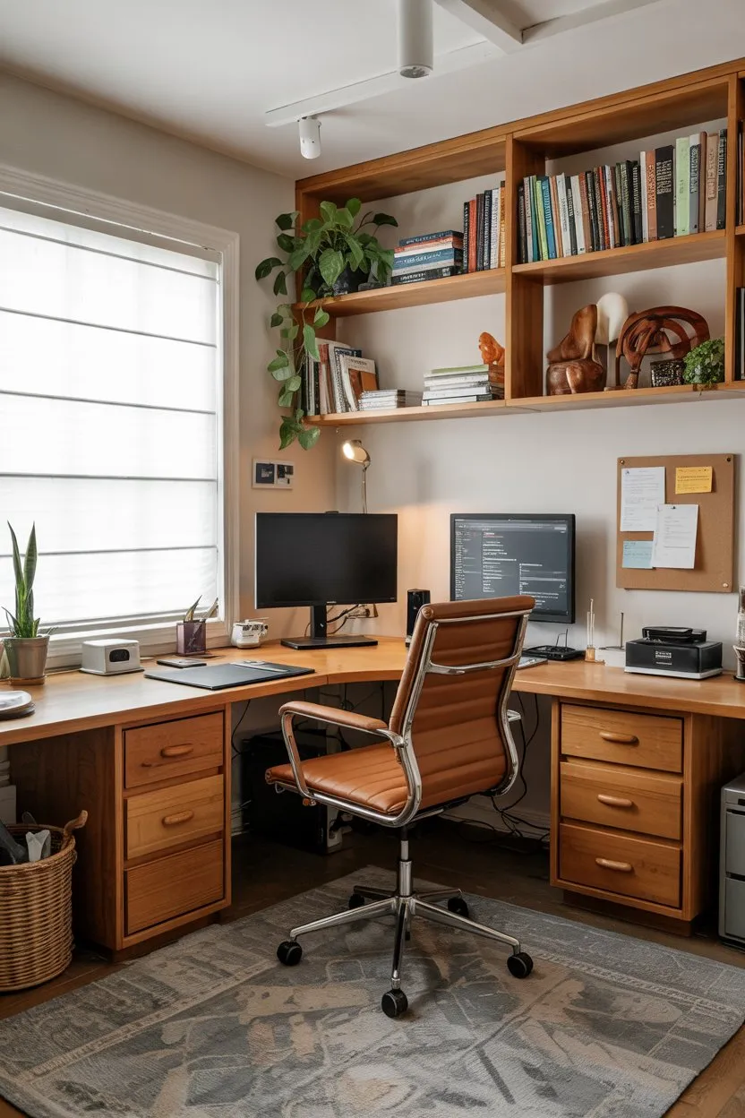 20 DIY Furniture Makeover Ideas 13 DIY Furniture Ergonomic Desk Built for Daily Work