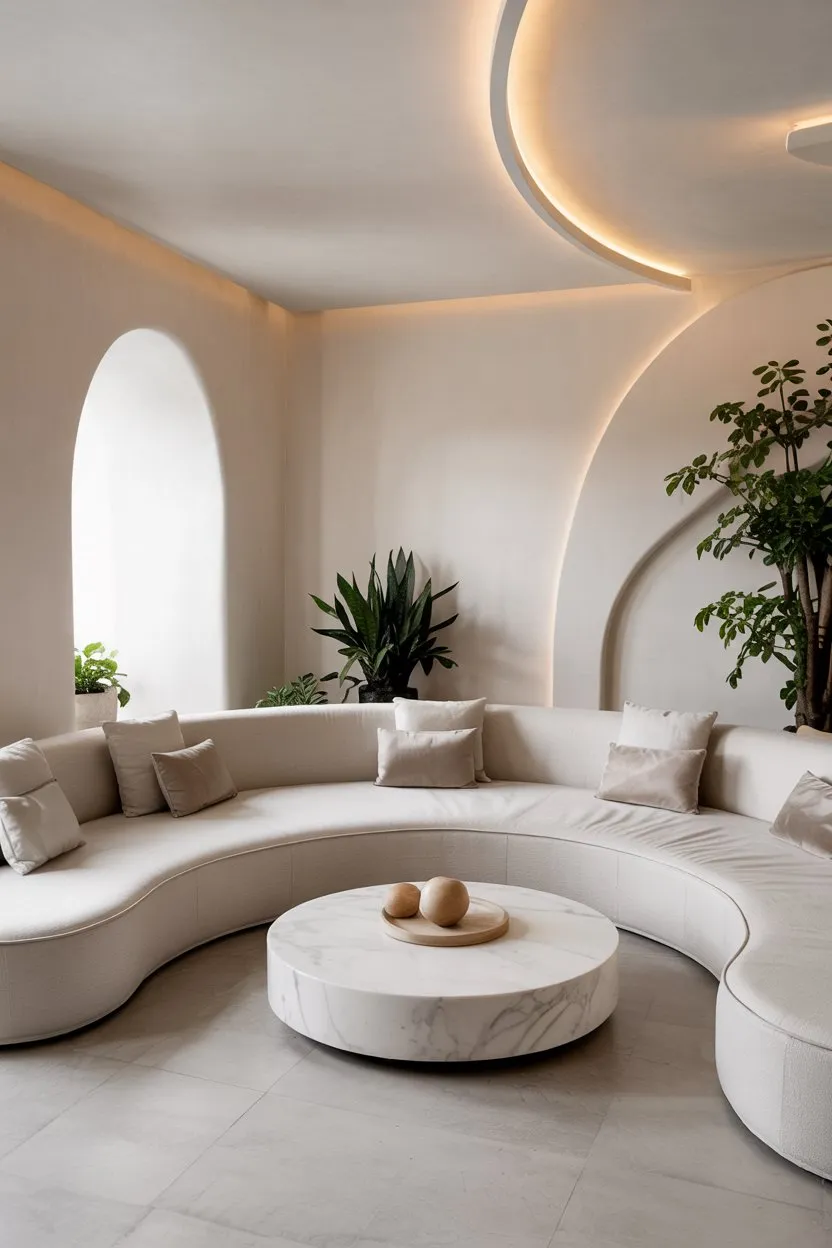 25 Minimalist Living Room Decor Ideas 21 Minimalist Living Room Curved Couch Sofas for Softness