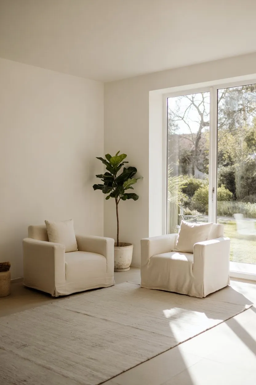 25 Minimalist Living Room Decor Ideas 19 Minimalist Living Room Oversized Chairs Sparingly