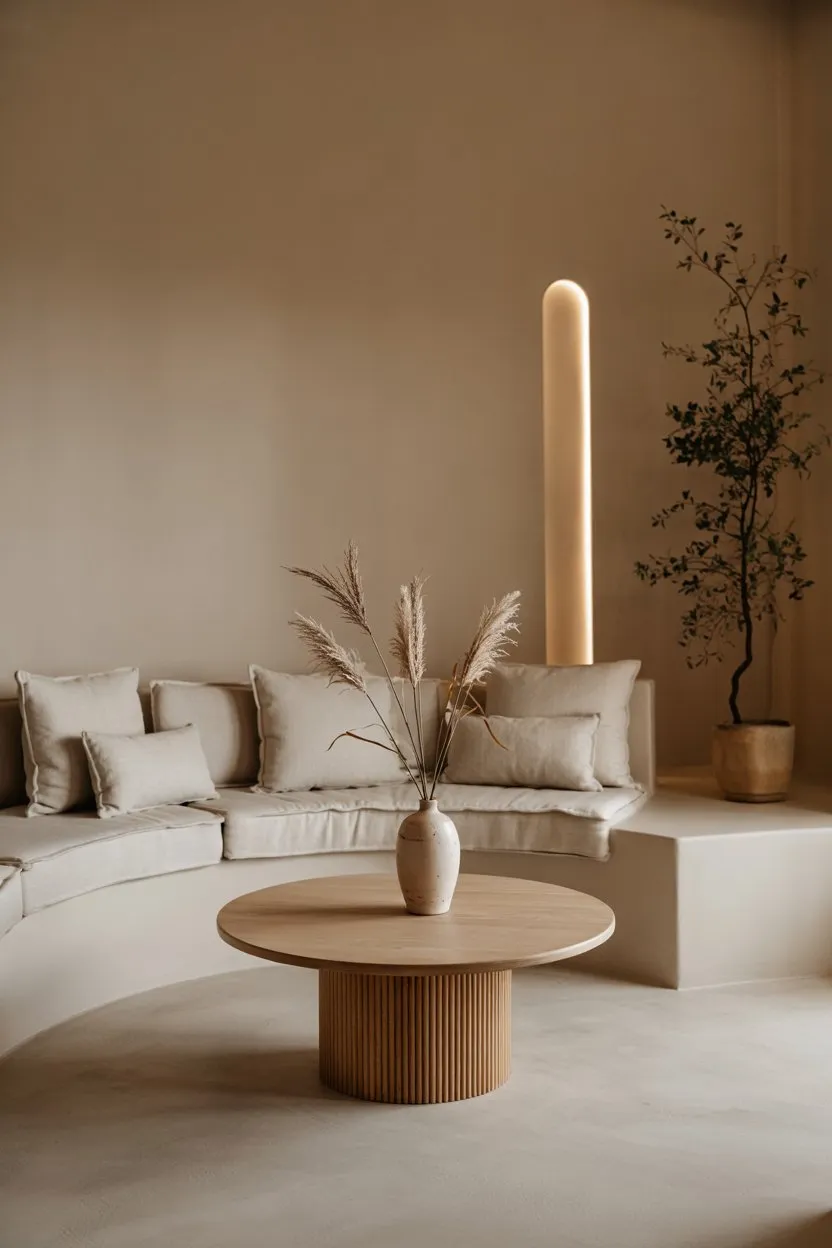 25 Minimalist Living Room Decor Ideas 4 Minimalist Living Room Round Coffee Tables for Softer Lines
