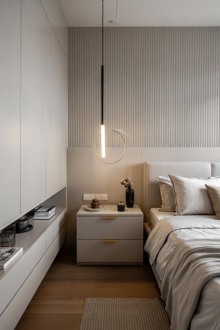 30 Modern Bedroom Designs Ideas 16 Modern Bedroom with Contemporary Bedside Cabinets