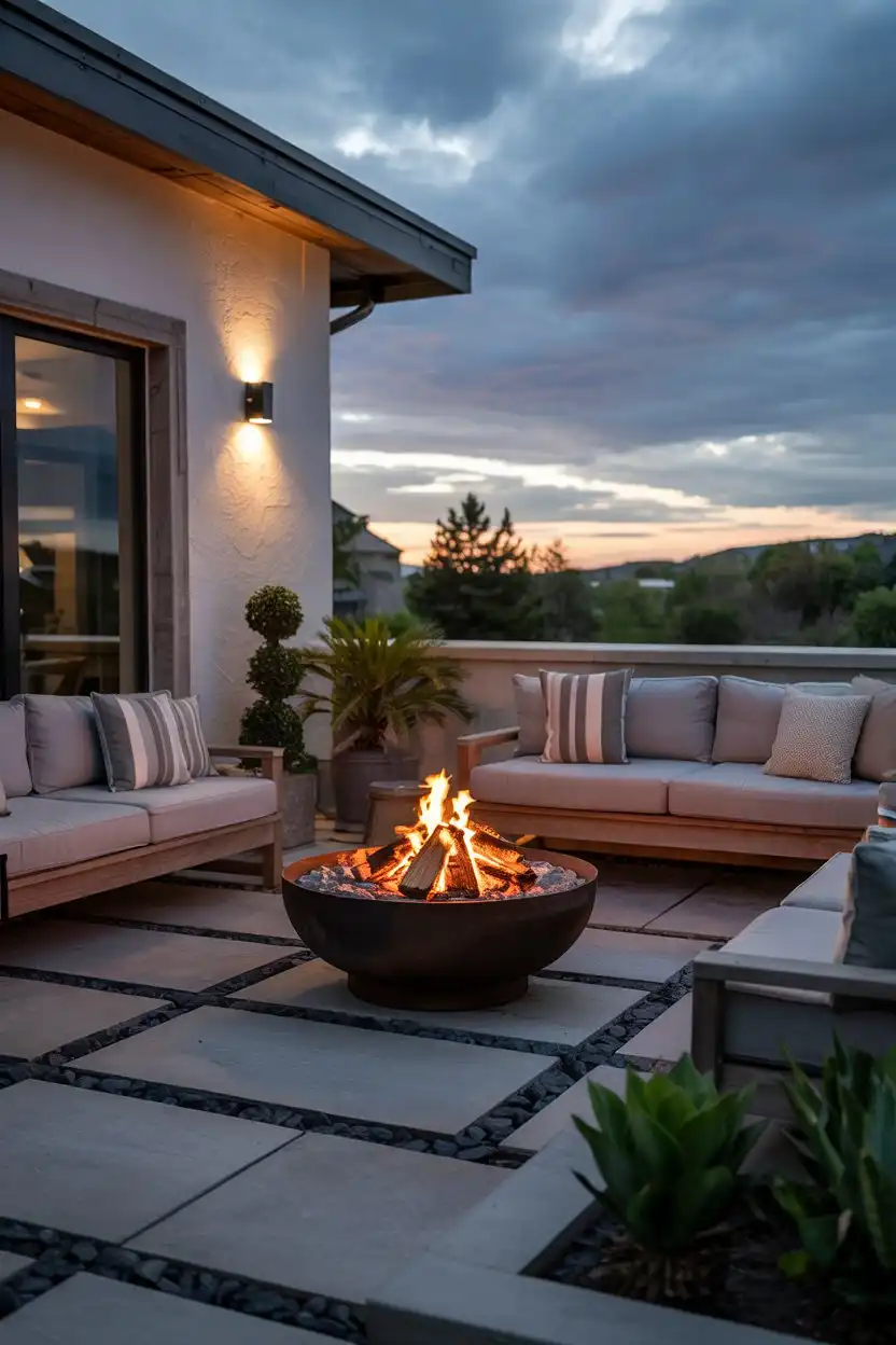 25 Budget Friendly Outdoor Patio Designs 16 Outdoor Patio Designs Fire Features for Cozy Evenings