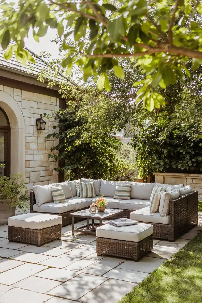 25 Budget Friendly Outdoor Patio Designs 10 Outdoor Patio Designs Outdoor Sofa and Sectional Comfort