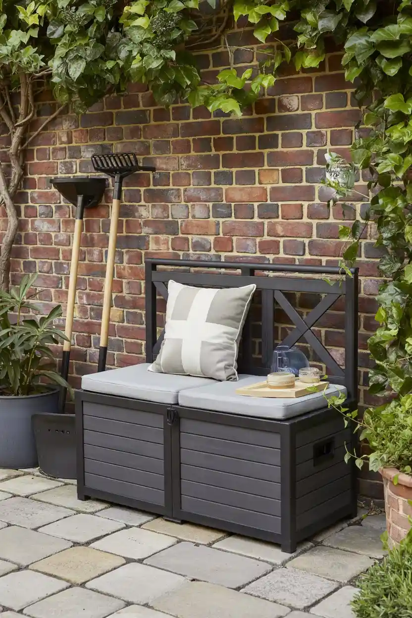 20 Small Patio Furniture Ideas 8 Patio Furniture Outdoor Storage Boxes as Seating