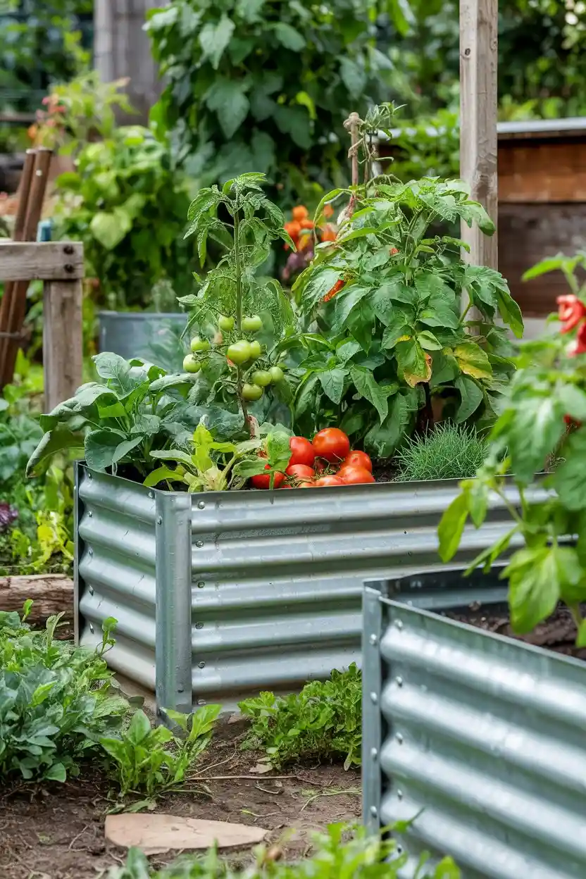 20 Small Easy To Make Raised Bed Vegetable Layouts