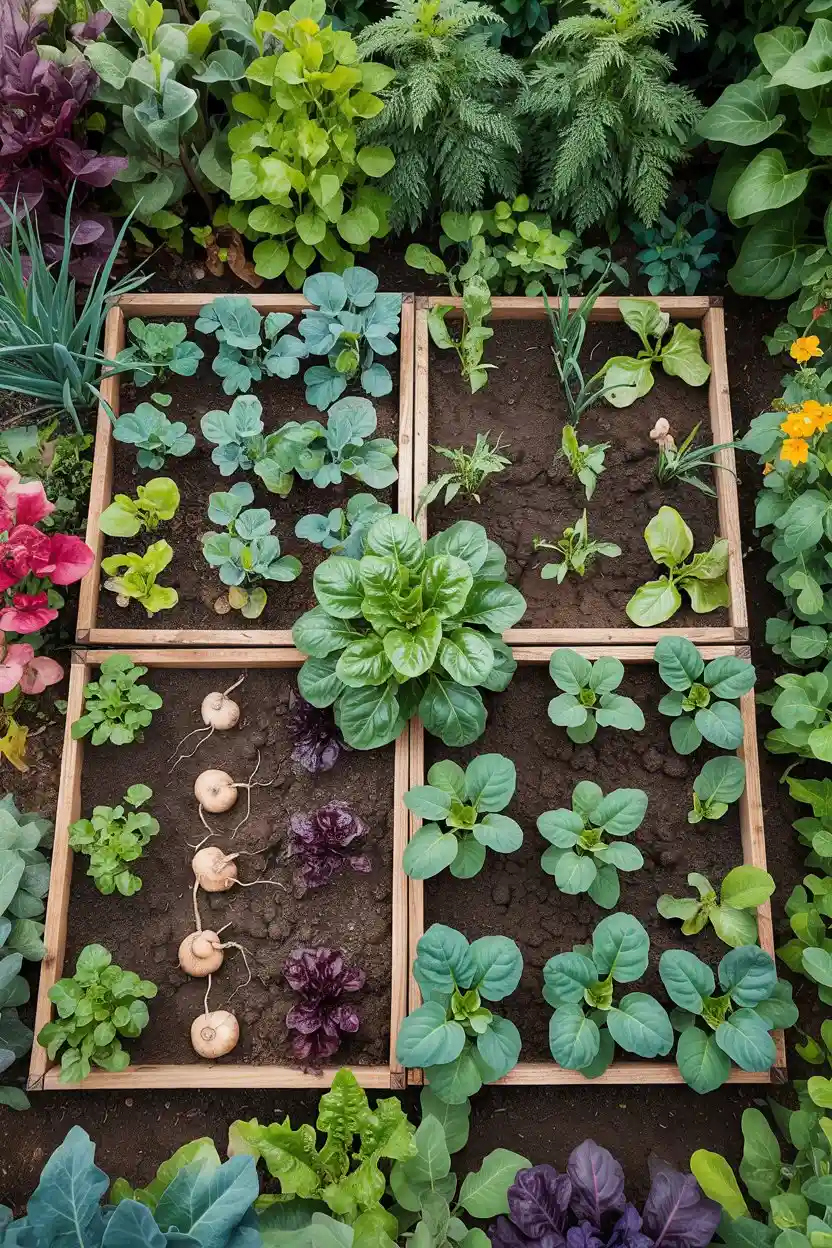 20 Small Easy To Make Raised Bed Vegetable Layouts