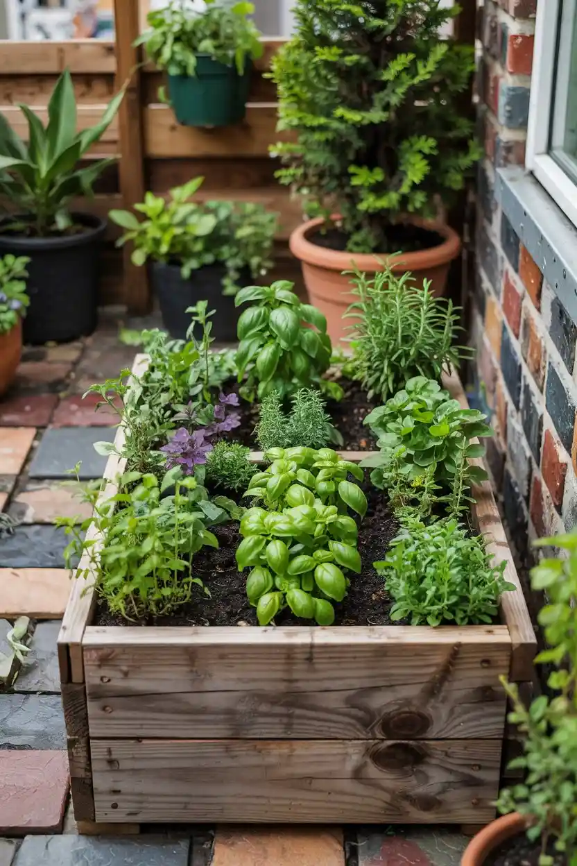 20 Raised Garden Bed Ideas 17 Compact Herb Raised Garden Beds