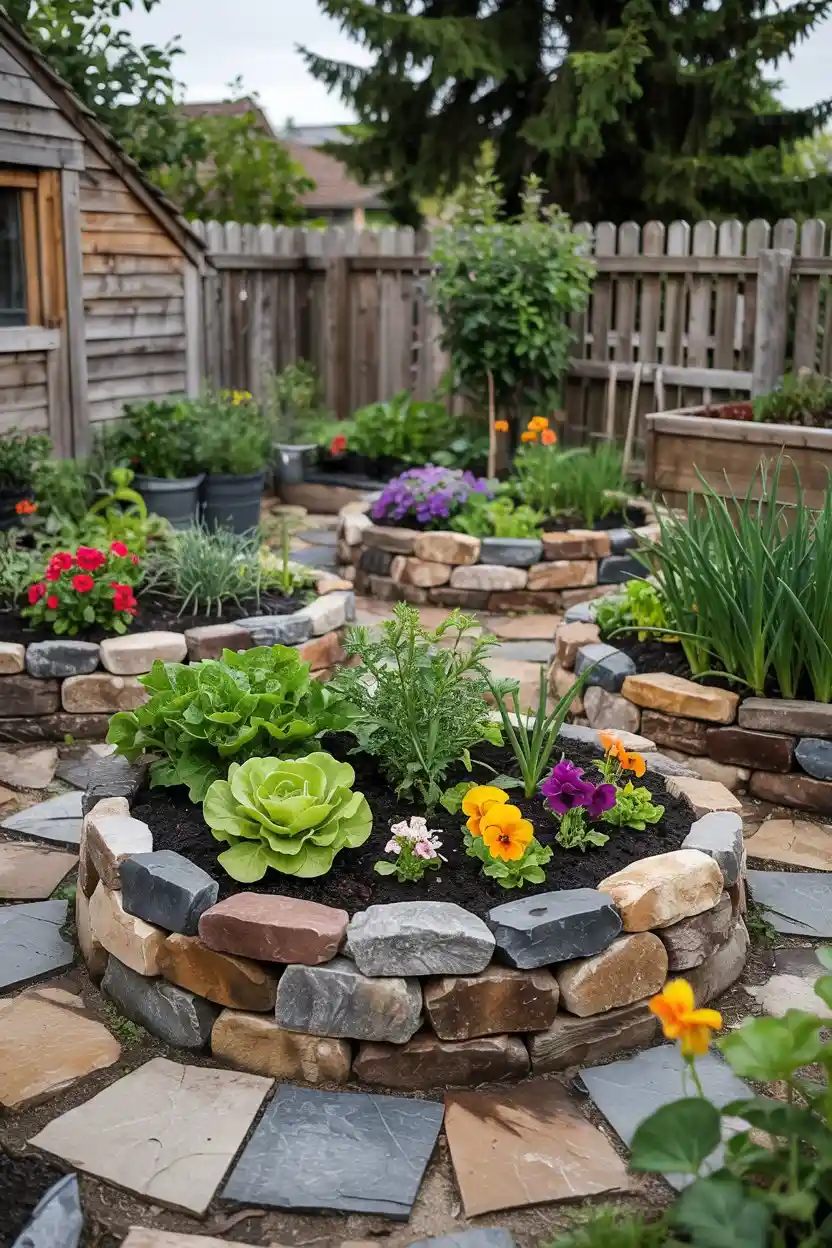 20 Raised Garden Bed Ideas 20 Raised Garden Beds Using Natural Stone