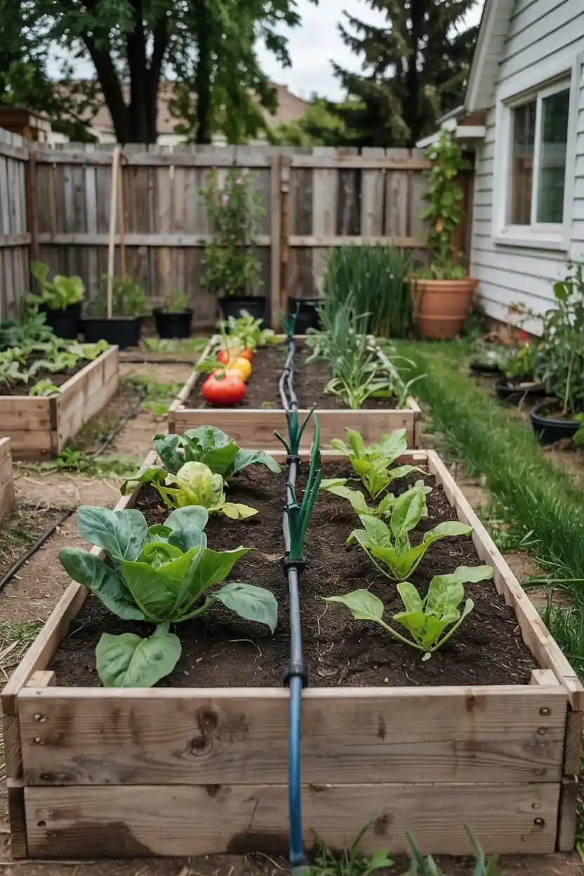 20 Raised Garden Bed Ideas 15 Raised Garden Beds with Integrated Irrigation