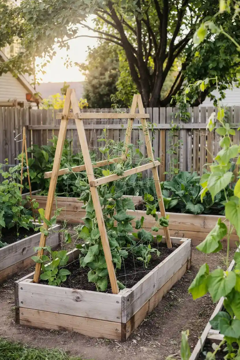 20 Raised Garden Bed Ideas 4 Raised Garden Bed Raised Garden Beds with Trellises for Vertical Growth