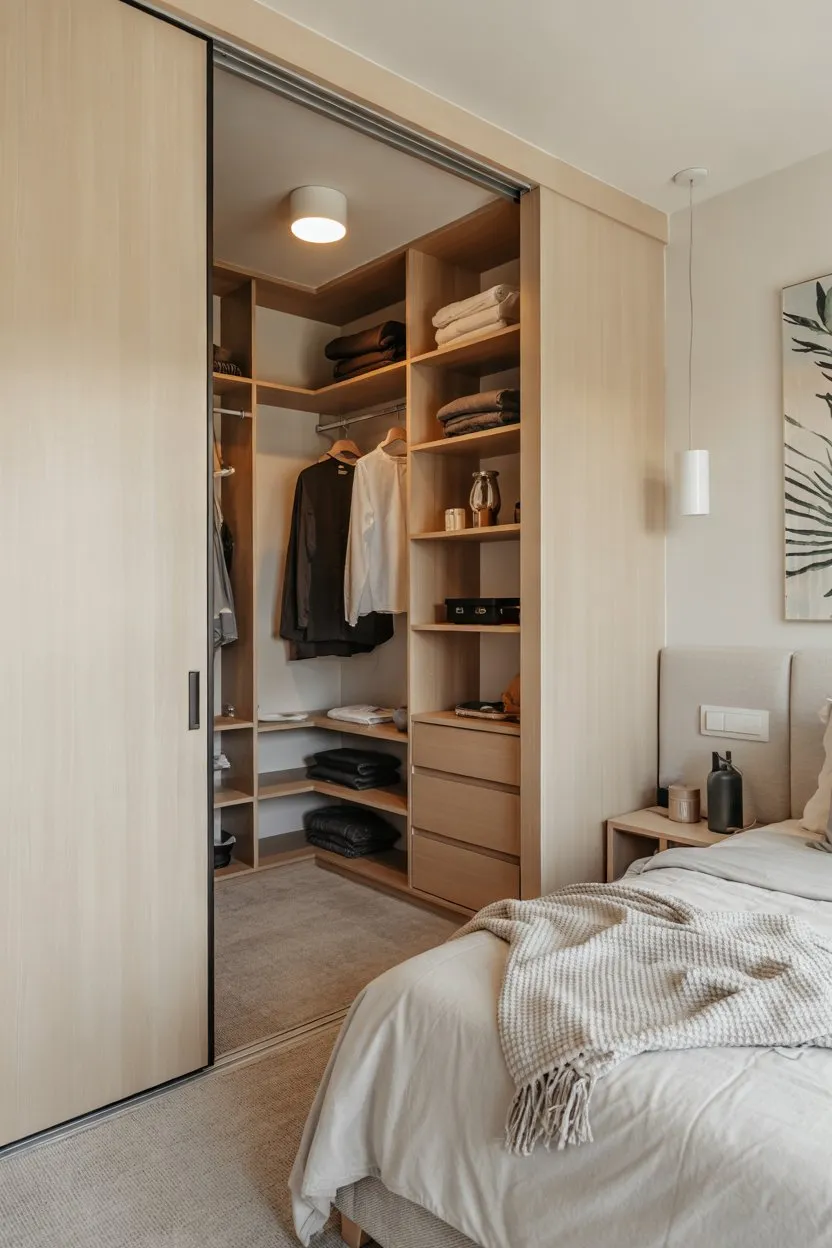 20 Walk In Closets Ideas 20 Small Bedroom with Walk In Closet Solutions