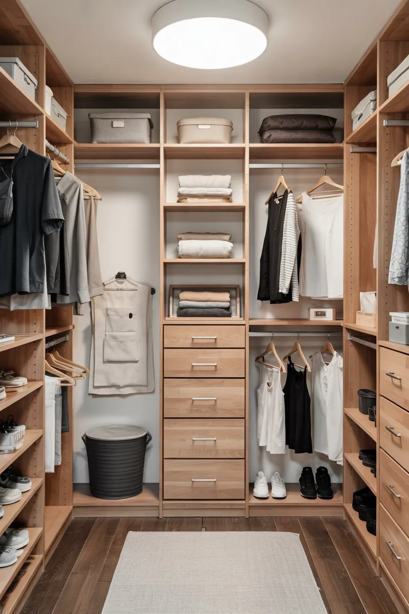 20 Walk In Closets Ideas 10 Small Walk-In Closet Organizer Systems