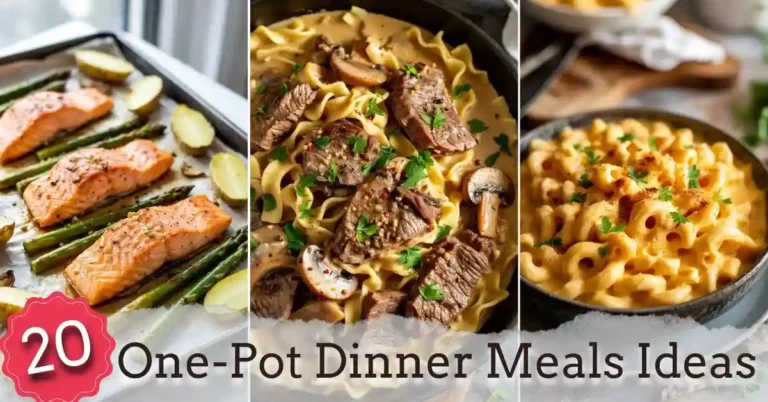 20 One-Pot Dinner Meals Ideas That Save Time and Cleanup