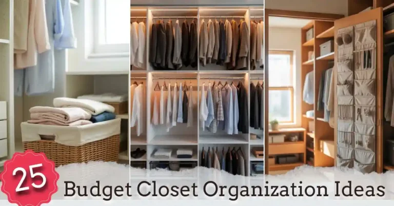 25 Budget Closet Organization Ideas That Actually Work