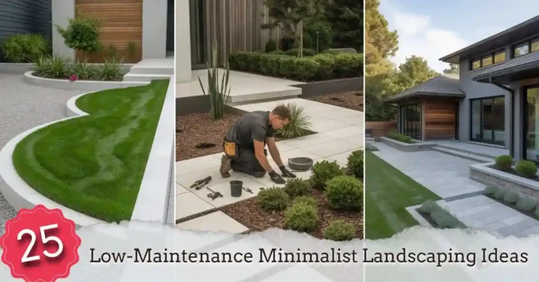 25 Low-Maintenance Minimalist Landscaping Ideas For New Home