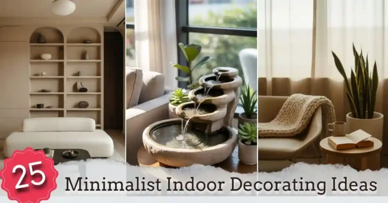 25 Minimalist Indoor Decorating Ideas That Feel Calm and Inviting