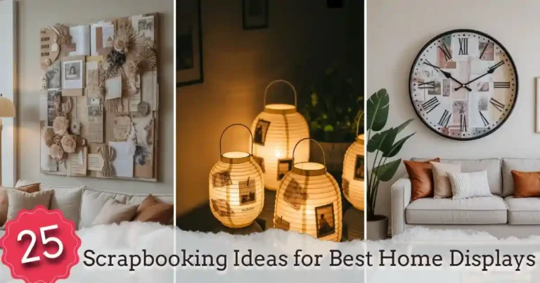 25 Scrapbooking Ideas for Best Home Displays
