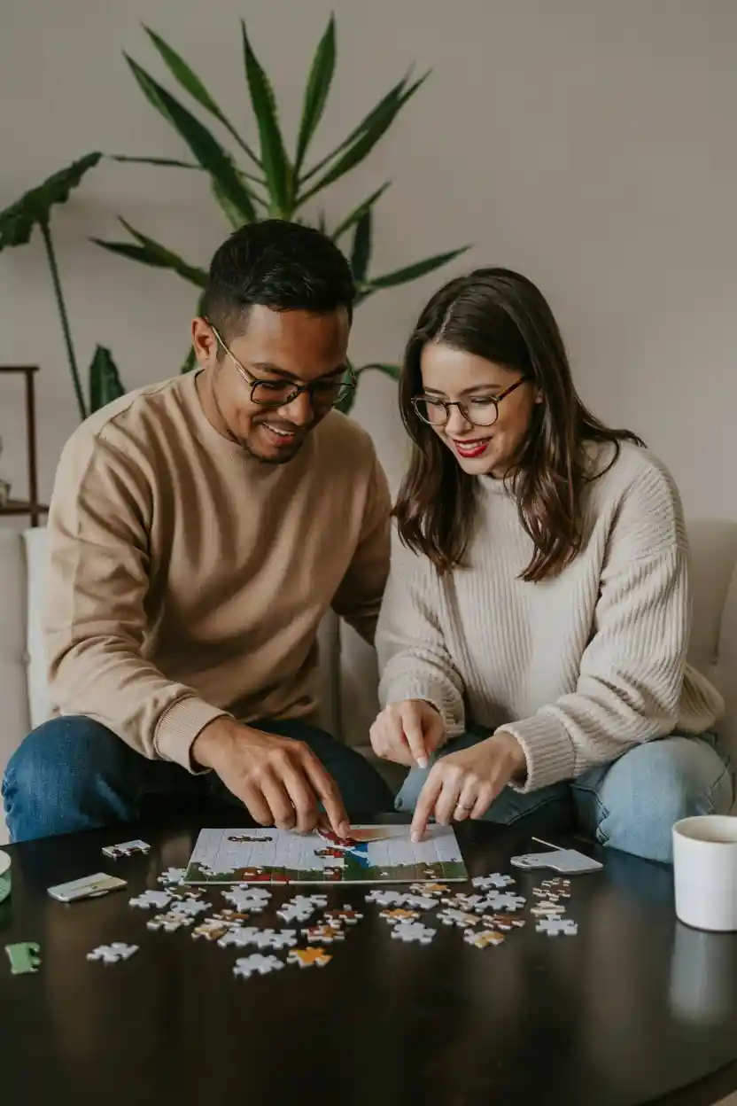 Anniversary Gift Idea Customized Photo Puzzle
