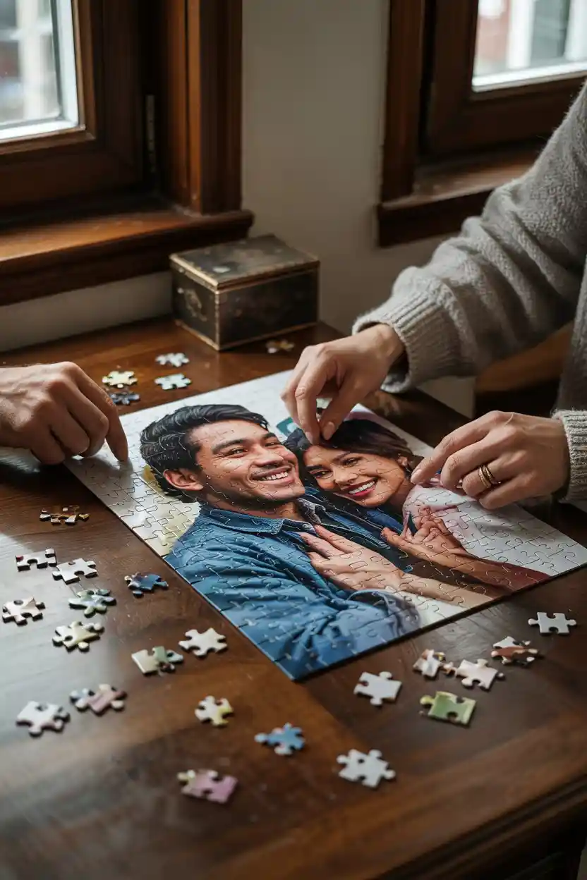 Customized Puzzle with a Personal Photo