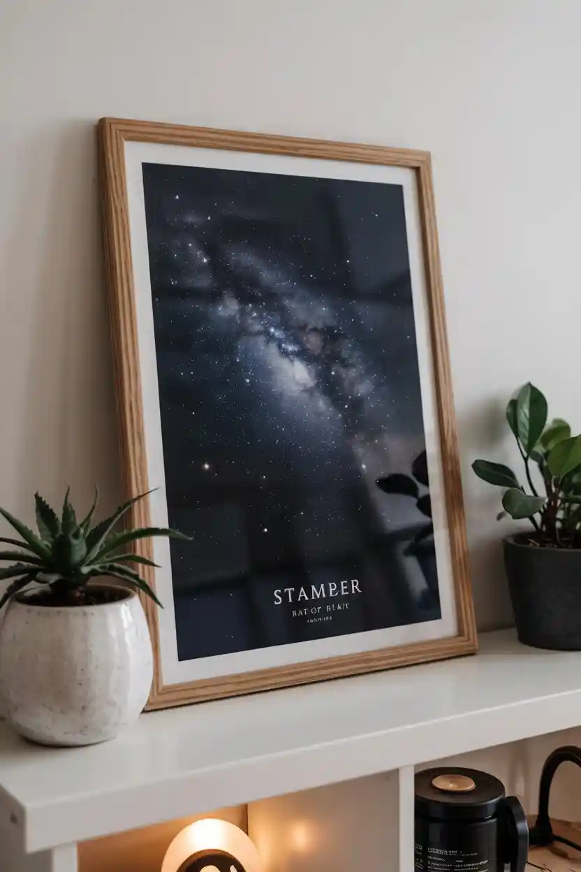 Anniversary Gift Idea Personalized Star Map