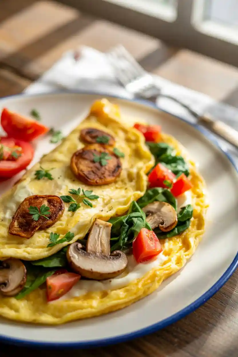 15 Easy Breakfast Dishes Recipes Ideas 14 Veggie Omelet