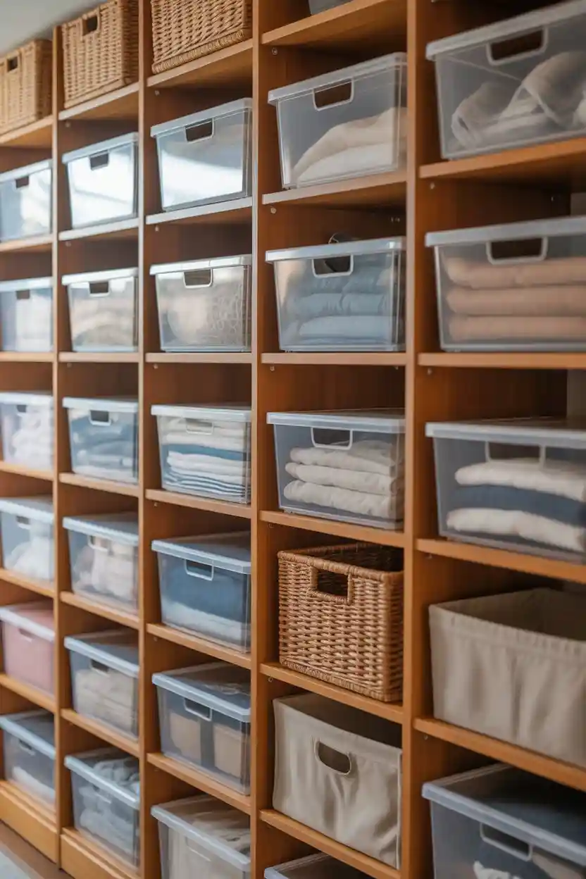 25 Budget Closet Organization Ideas 19 Use Labels to Reinforce Storage Zones