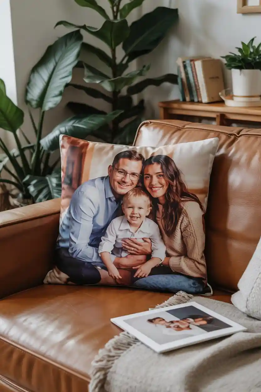 20 Custom Photo Gift Ideas 17 Photo Pillows and Cushions