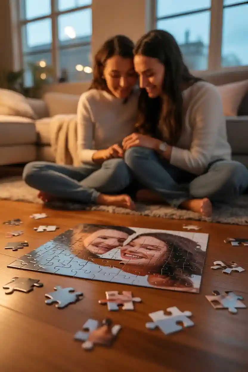 Custom Photo Puzzle for Shared Quiet Time