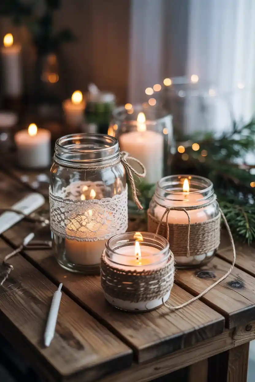 25 DIY Craft Projects 23 Candle Holders