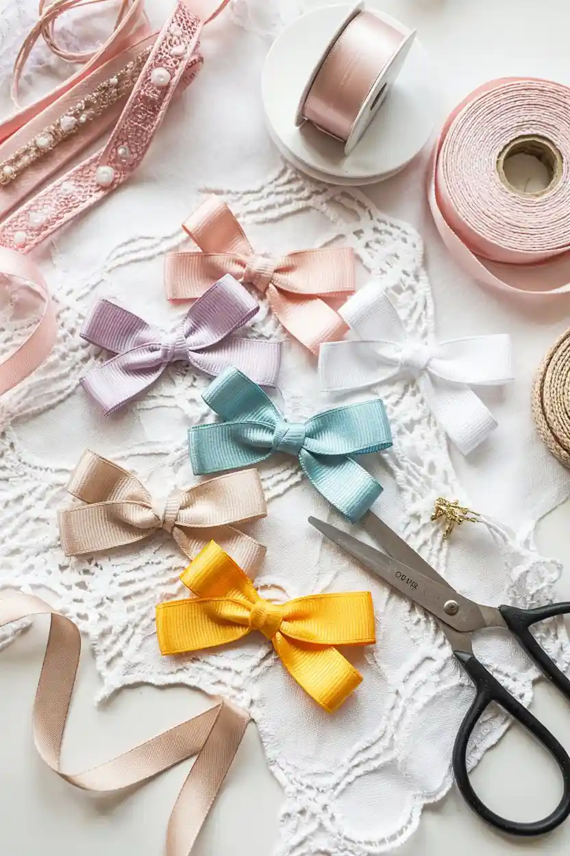 25 DIY Craft Projects 17 Ribbon Bows