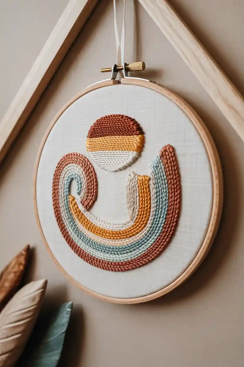 25 Embroidery Hoop Art Ideas 16 Boho-Inspired Hoop Art
