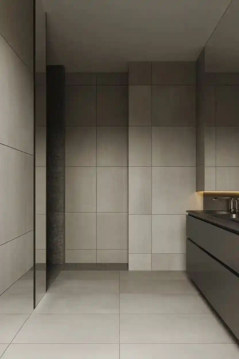 25 Minimalist Bathroom Decor Ideas 16 Grey Tones for Depth and Calm