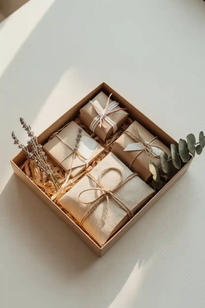 25 Easy Handmade Gifts Ideas 9 Handmade Gift Box with Curated Mini Items