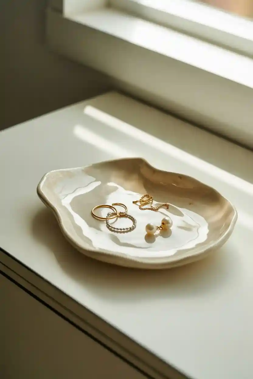 25 Easy Handmade Gifts Ideas 12 Handmade Jewelry Dish or Trinket Tray