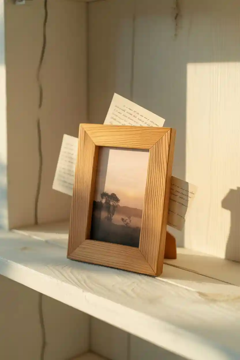 25 Easy Handmade Gifts Ideas 8 Handmade Photo Frame with Story Notes